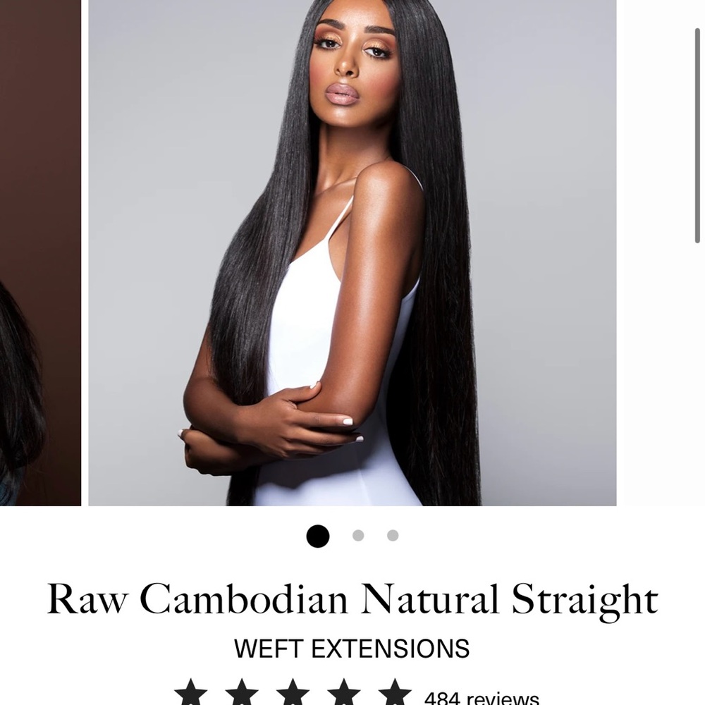 YUMMY STRAIGHT HairExtensions (2) 22”                       color Black-Brown #4